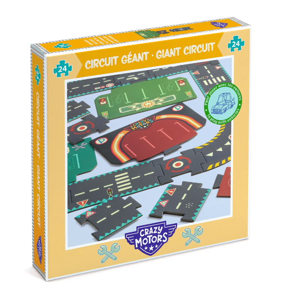 City Circuit 24pc Giant Puzzle