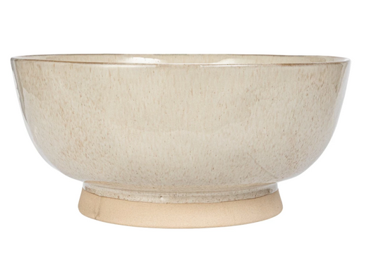 Stoneware Footed Bowl