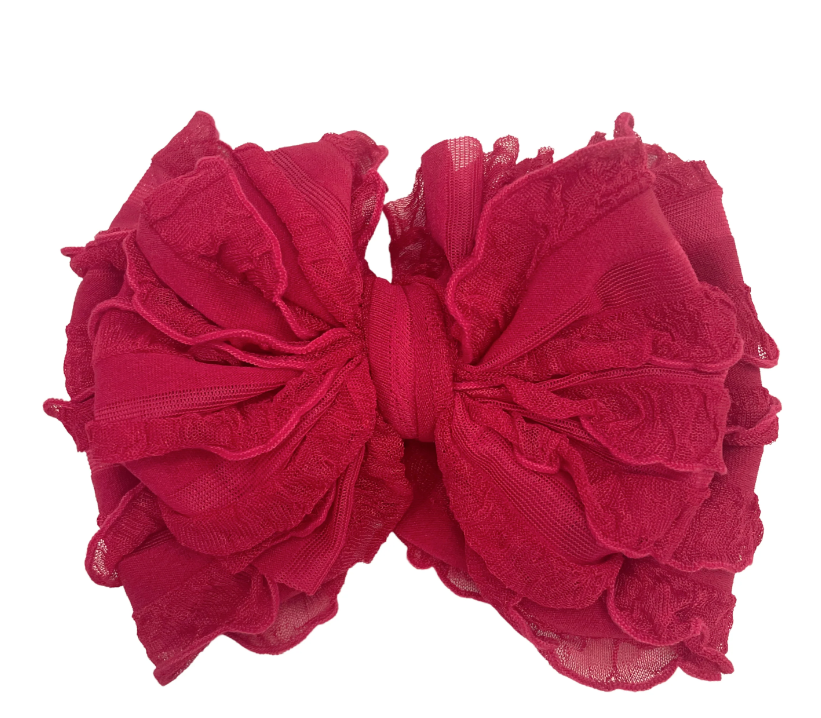 Rockin Royalty Baby Ruffled Headband - Assorted Colors