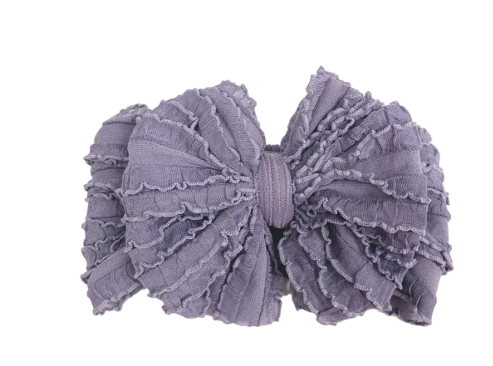 Rockin Royalty Baby Ruffled Headband - Assorted Colors