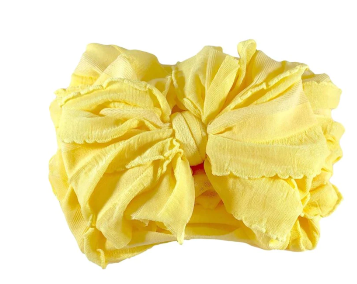 Rockin Royalty Baby Ruffled Headband - Assorted Colors