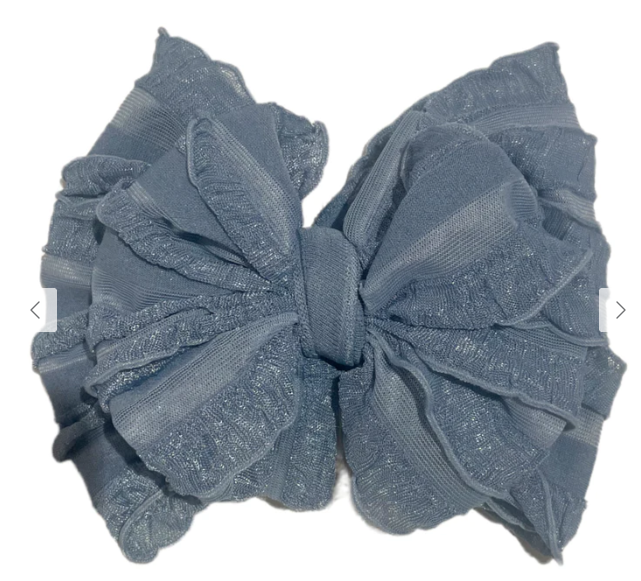 Rockin Royalty Baby Ruffled Headband - Assorted Colors