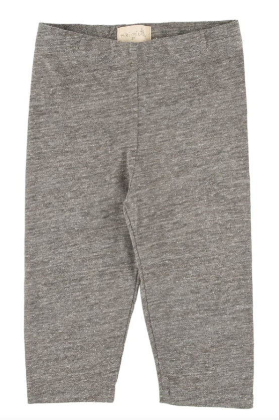 Miki Miette - Josie Cropped Legging - Heather Grey