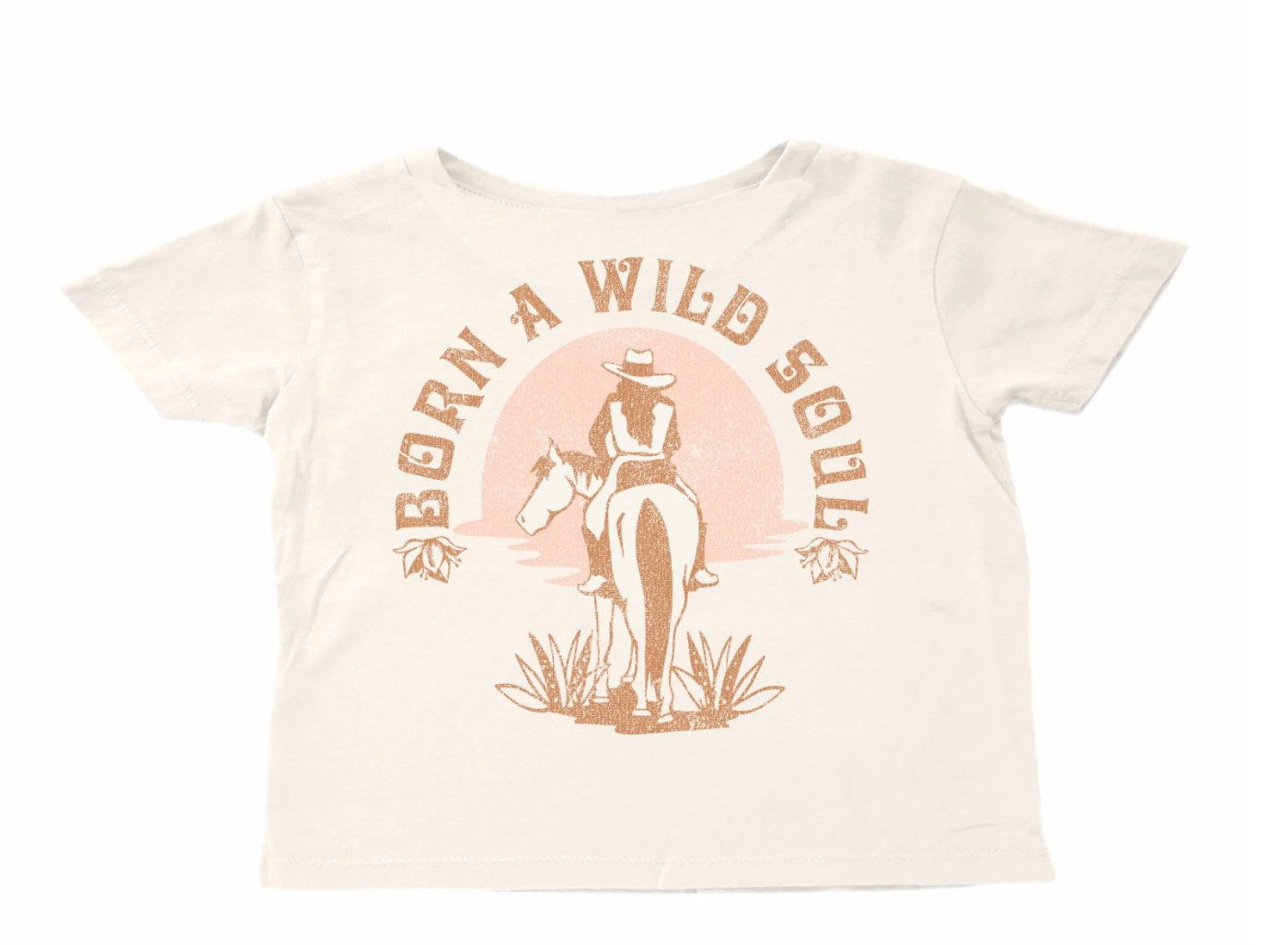 Tiny Whales - Wild Soul Boxy Tee - Natural