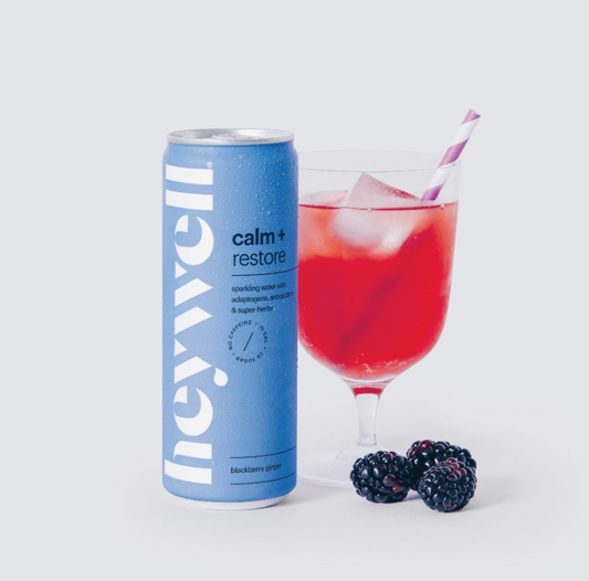 Heywell Calm + Restore Sparkling Blackberry Ginger