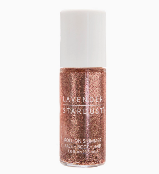 Lavender Stardust - Roll-On Shimmer Rose Gold