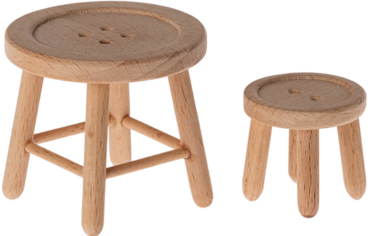 Table and stool set, Mouse