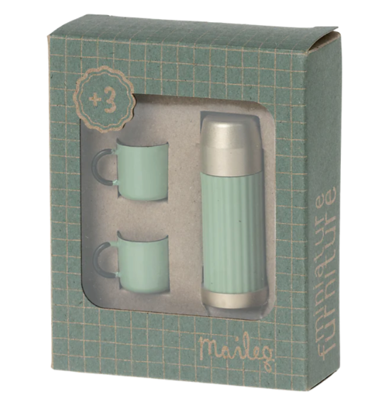 Thermos and cups set - Mint