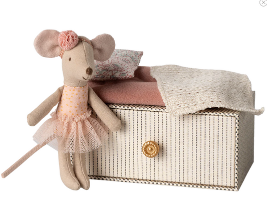 Maileg Dance Mouse in Daybed - Little Sister