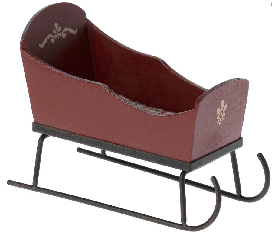 Maileg Sleigh - Red