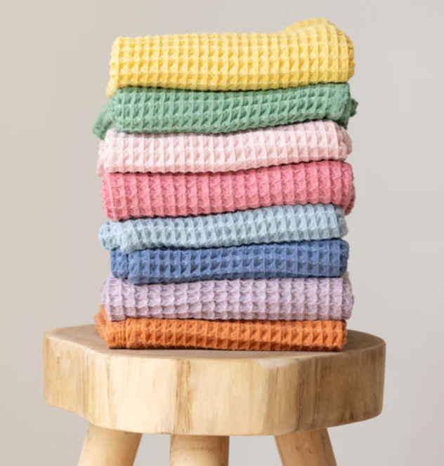 Bella Tunno Waffle Baby Blanket - Assorted Colors