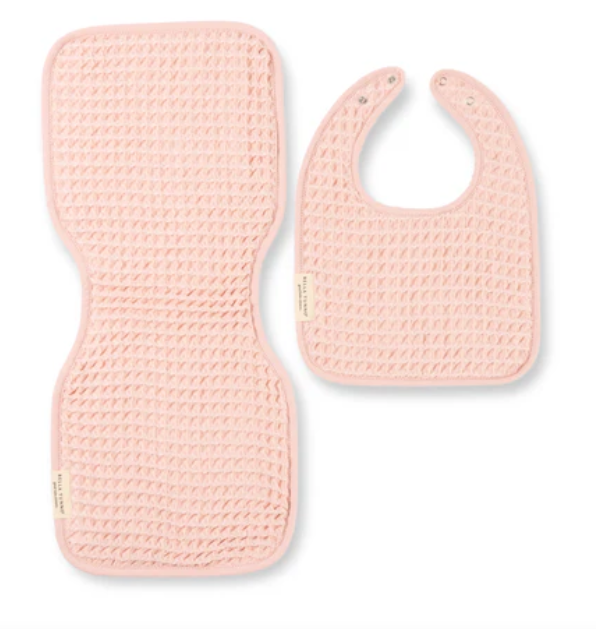 Bella Tunno Reversilbe Bib + Burp Cloth Set - Assorted Colors