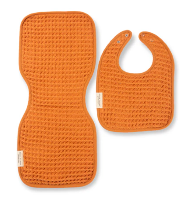 Bella Tunno Reversilbe Bib + Burp Cloth Set - Assorted Colors