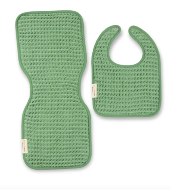 Bella Tunno Reversilbe Bib + Burp Cloth Set - Assorted Colors