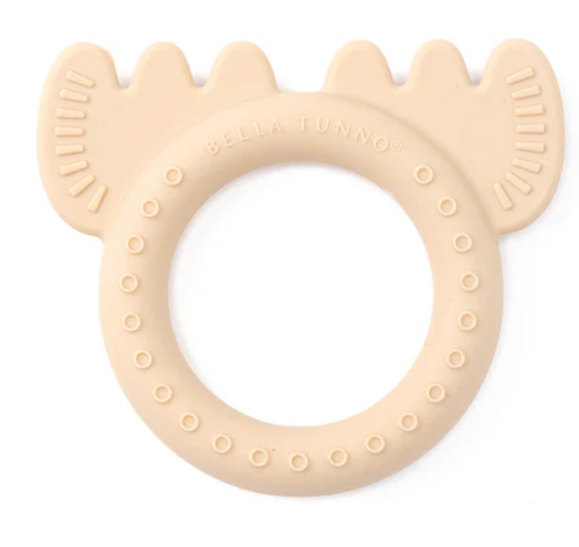 Bella Tunno Moose Rattle Teether