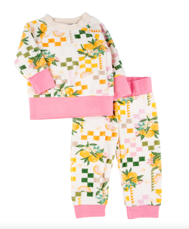 Miki Miette Charlie Layette Set Tropicana