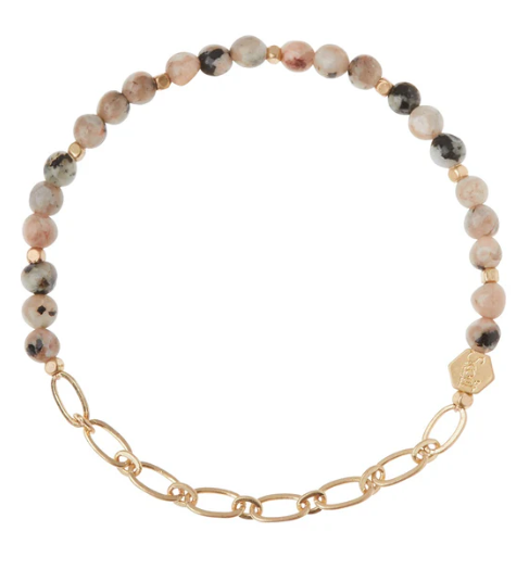 Scout Curated Wears - Mini Stone Stacking Bracelet - Assorted Colors