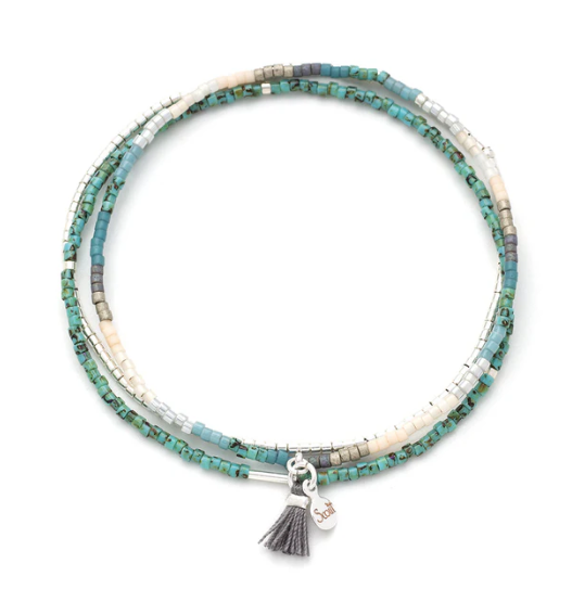 Scout Curated Wears - Chromacolor Miyuki Beaded Bracelet Trio - Assorted Colors