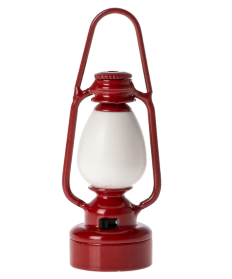 Maileg Vintage Lantern Red - Mouse