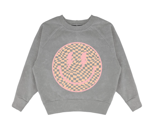 TINY WHALES HAPPY DAYS BOXY SWEATSHIRT