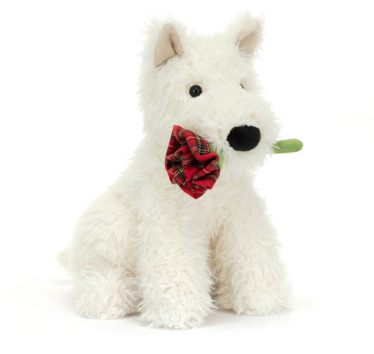 Jellycat Munro Scottie Dog "Love You"