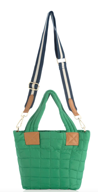 Shiraleah Ezra Mini Tote Crossbody - Green