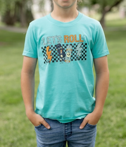 Let's Roll Kids' Graphic Tee