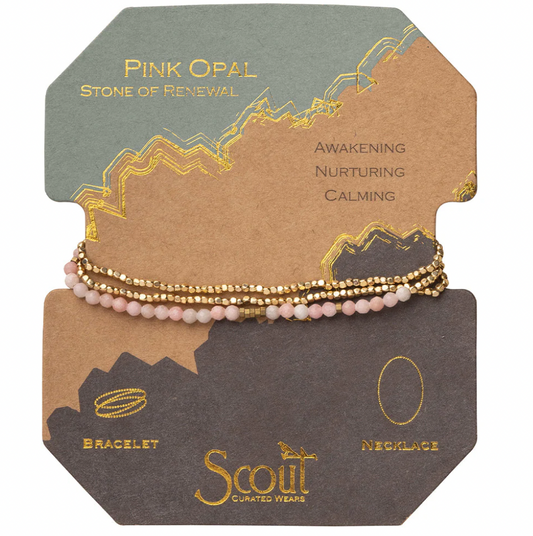 Scout Delicate Stone Pink Opal - Stone of Renewal