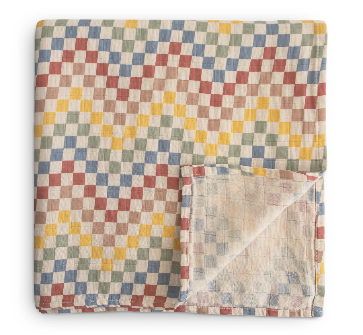 Muslin Swaddle - Retro Check