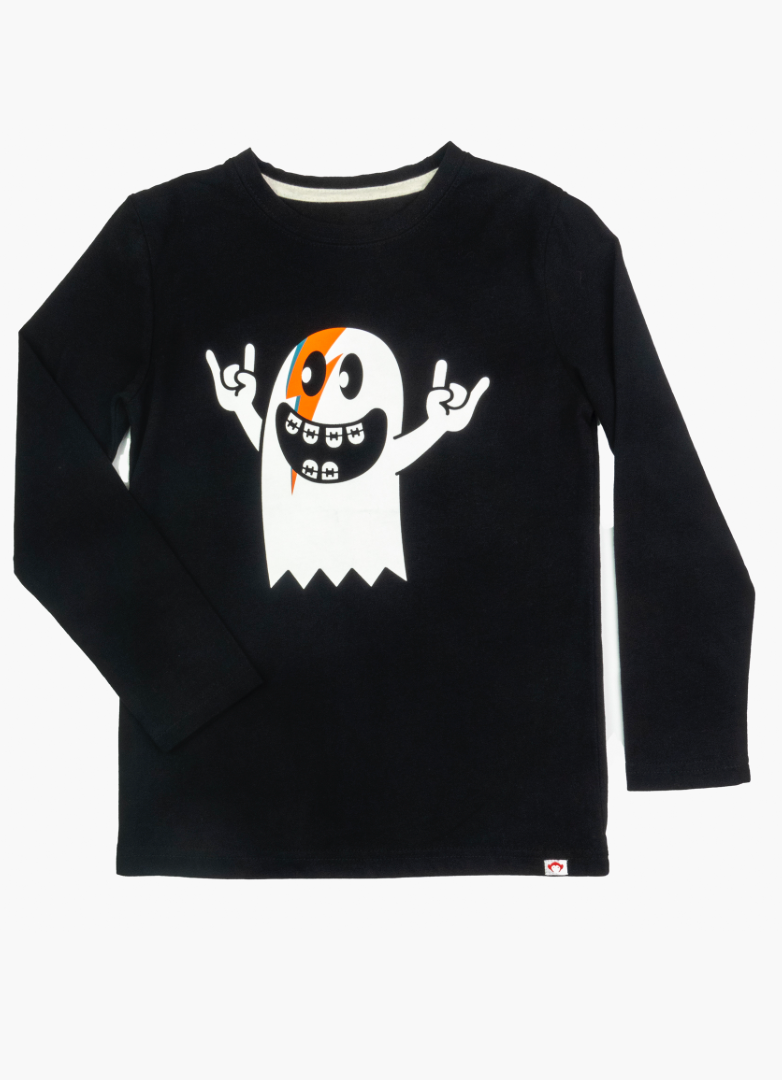 Appaman Graphic L/S Tee - Rock & Ghoul