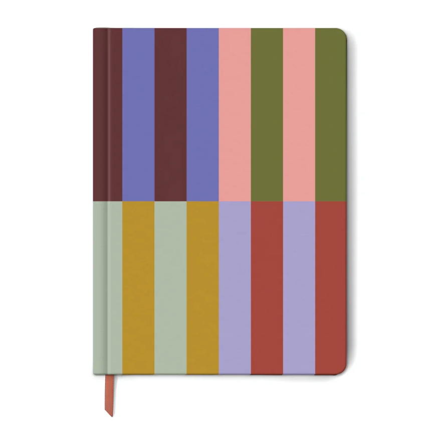 DESIGNWORKS INK - JUMBO SOFT TOUCH JOURNAL - BOLD STRIPE