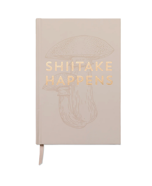 DESIGNWORKS INK - VINTAGE SASS JOURNAL - "SHITAKE HAPPENS" MUSHROOM