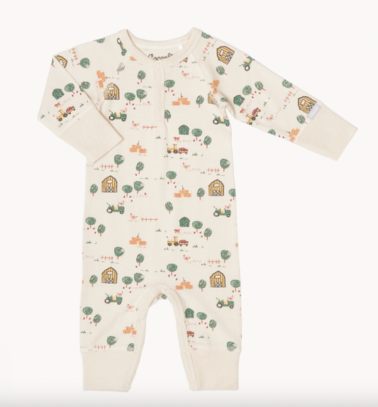 Coccoli Farm Infant Romper Unionsuit