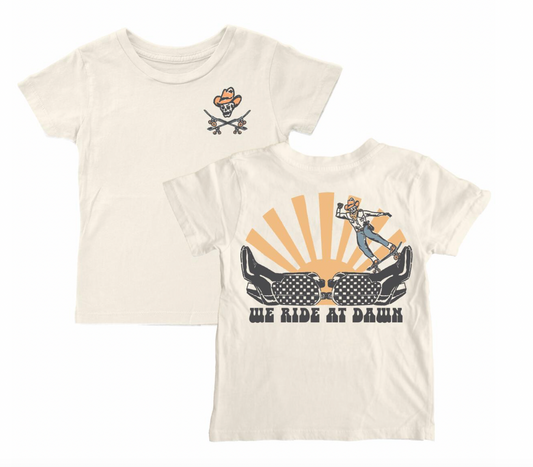 TINY WHALES DAWN RIDERS TEE