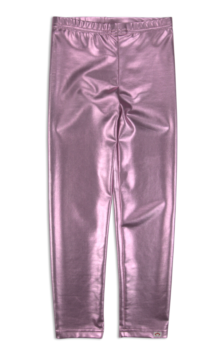 Appaman Metallic Leggings - Metallic Pink