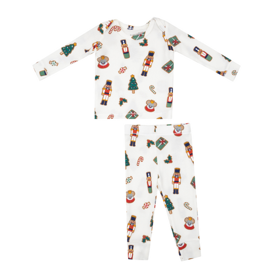 Angel Dear - Nutcracker Christmas Cookies - L/s Loungewear Set