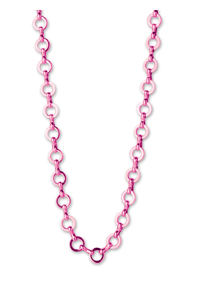 Charm It!  - Pink Chain Necklace