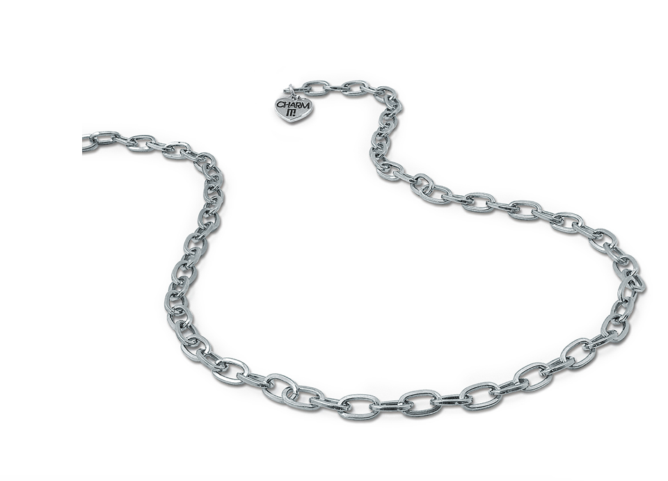 Charm It!  - Silver Chain Necklace