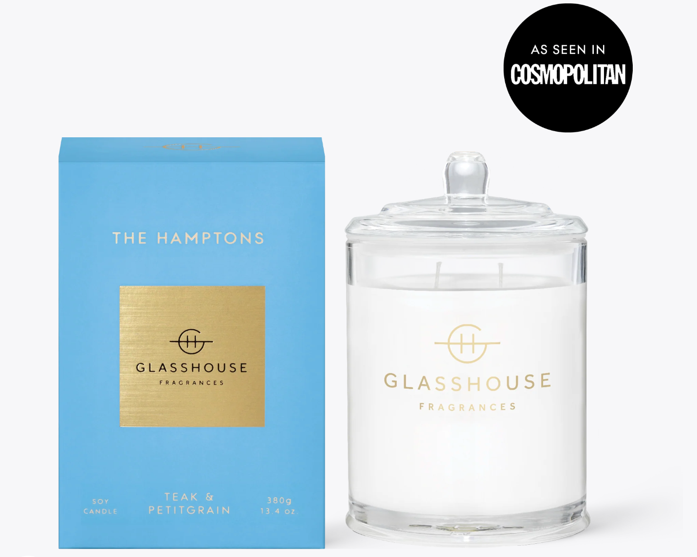 Glasshouse Fragrances 13.4oz Candle - The Hamptons