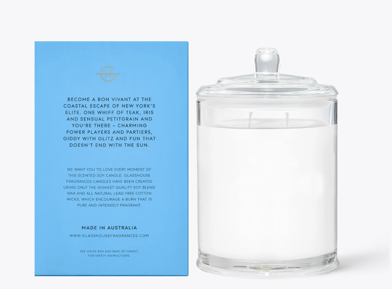 Glasshouse Fragrances 13.4oz Candle - The Hamptons