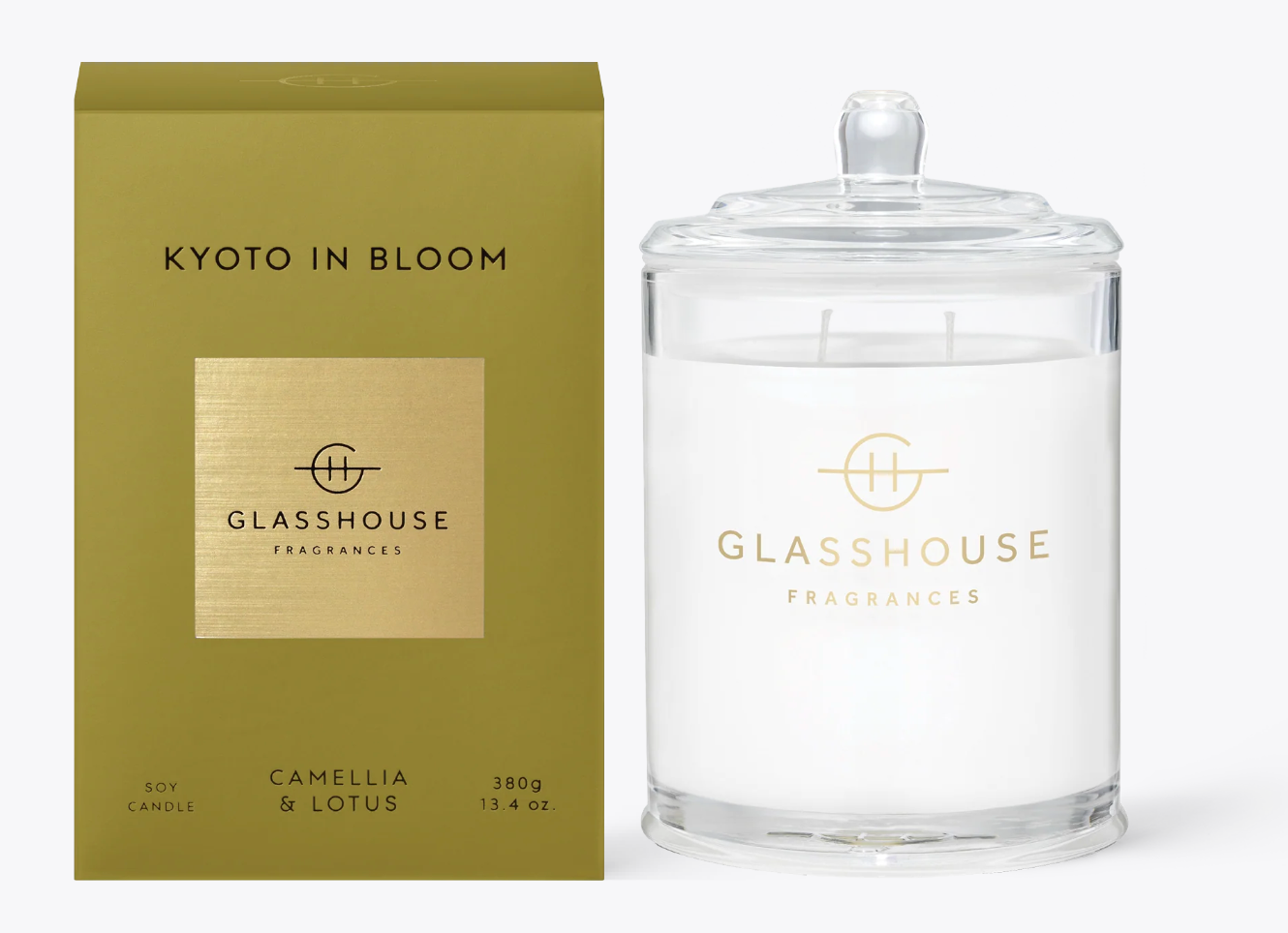 Glasshouse Fragrances 13.4oz Candle - Kyoto in Bloom