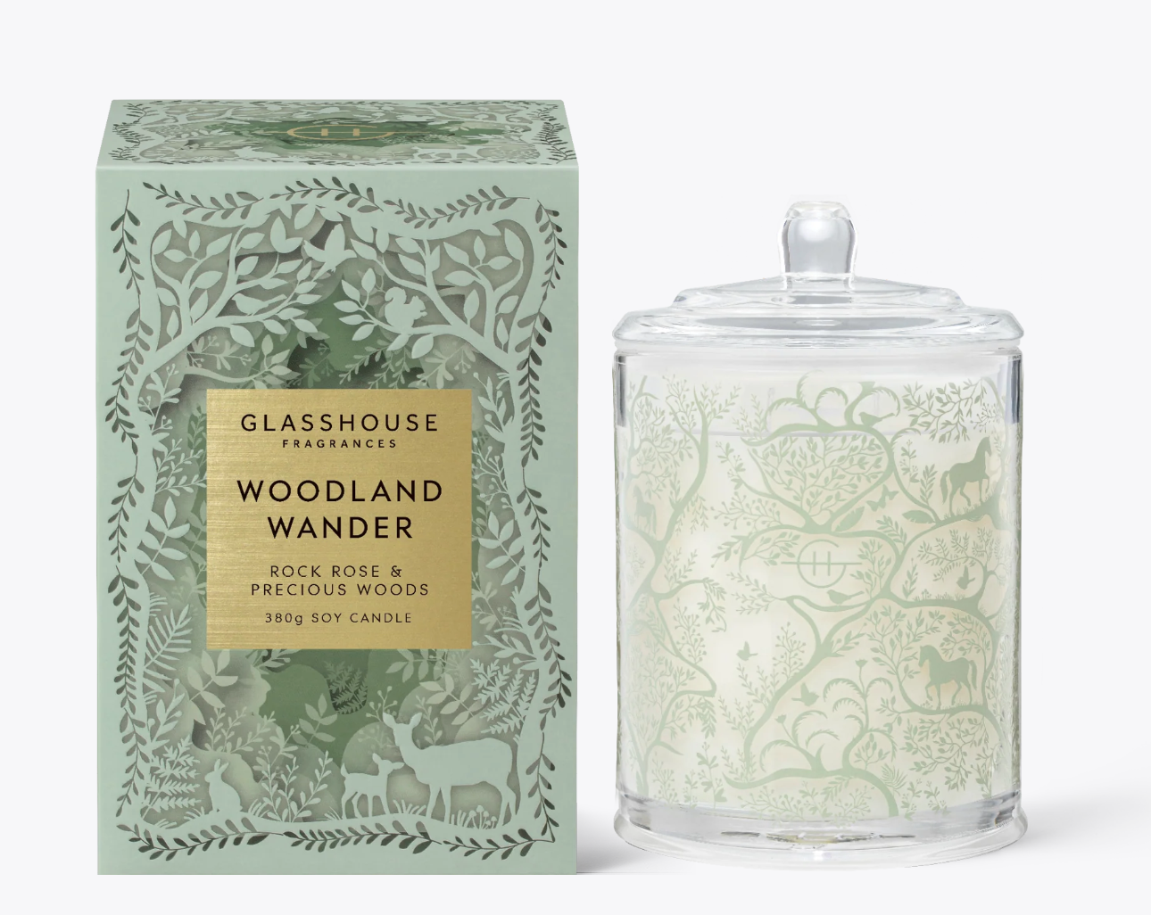 Glasshouse Fragrances 13.4oz Candle - Woodland Wander