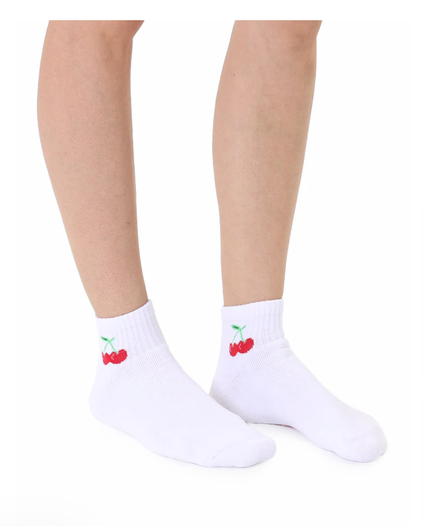 Living Royal Cherry Classic Ankle Socks