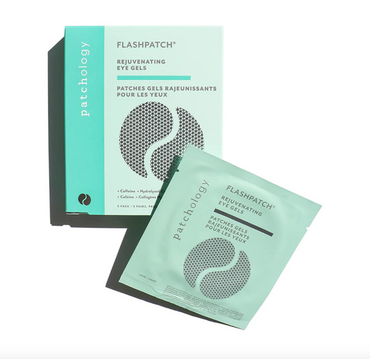 Patchology FlashPatch Rejuvenating Eye 5 Minute HydroGels - 5 Pairs/Box