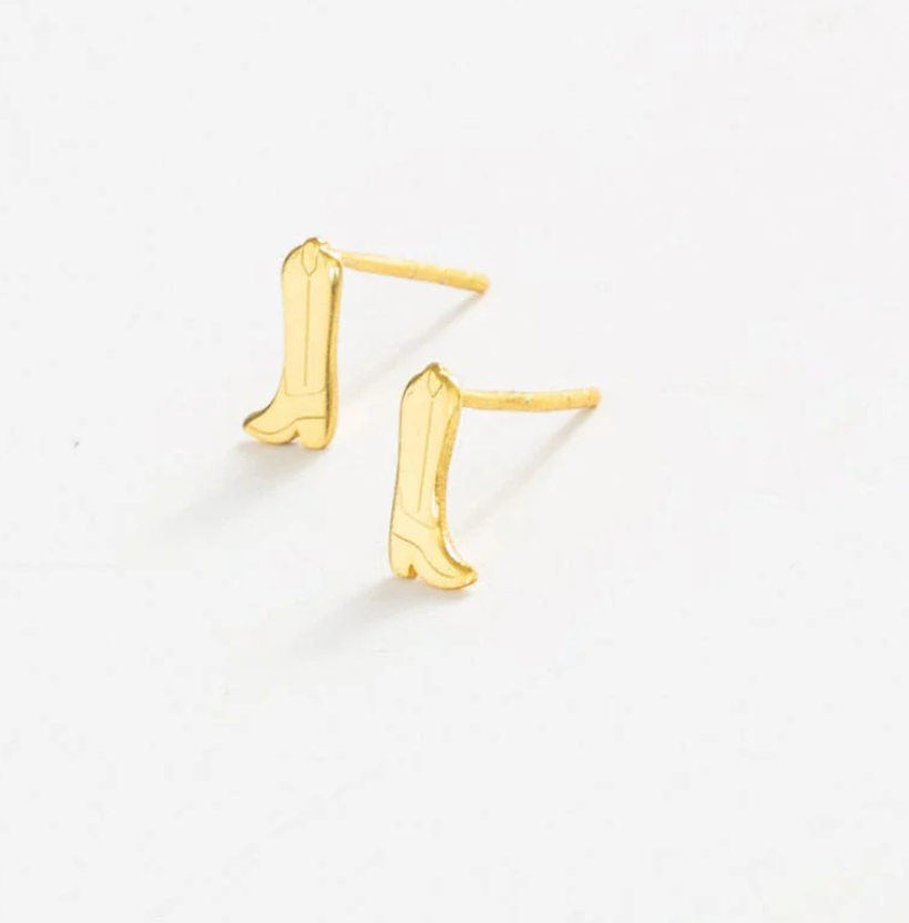 Ink & Alloy Earrings - Alice Cowboy