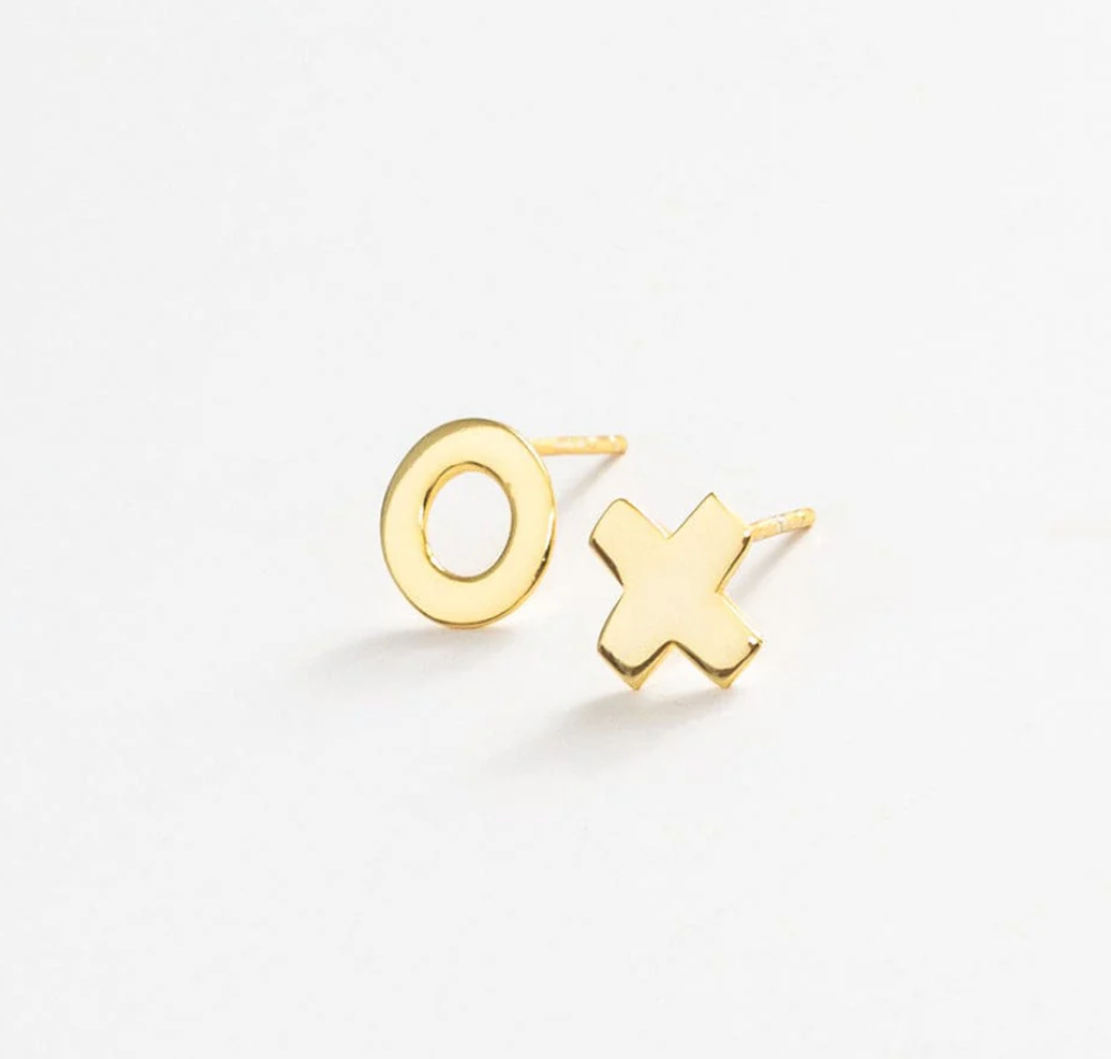 Ink & Alloy Earrings- XO