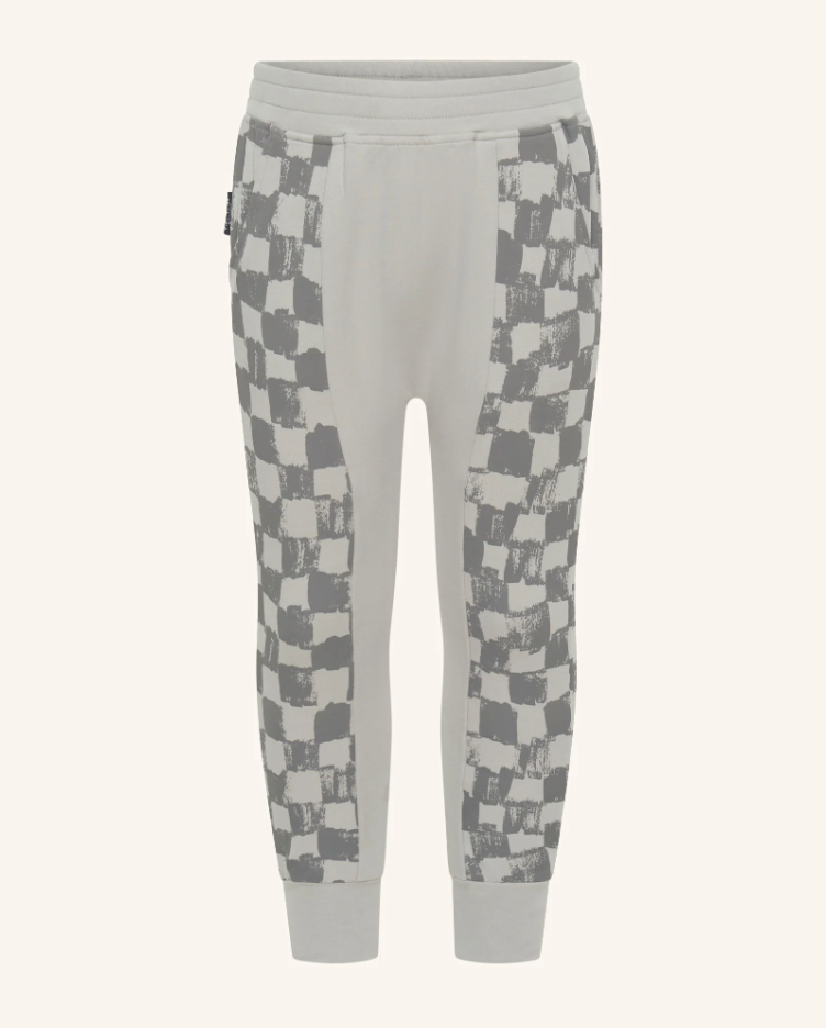 Tiny Tribe Segment Check Sweat Pant