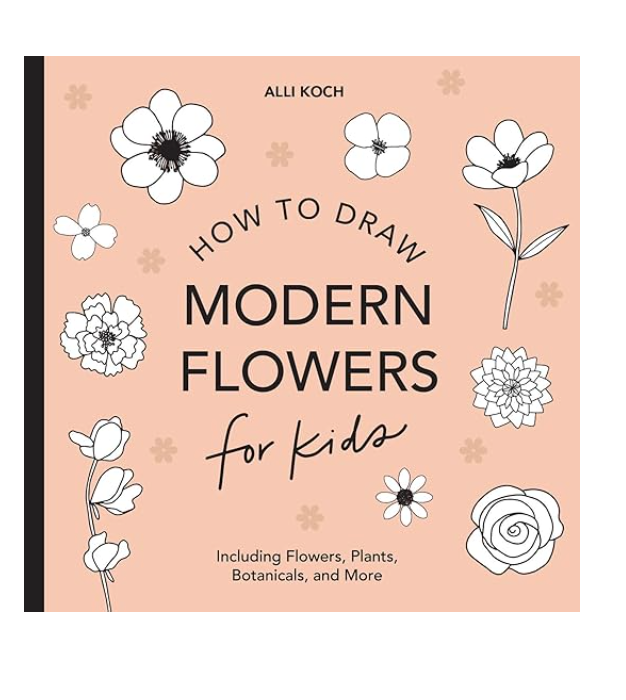 Paige Tate & Co. - Modern Flowers: A How to Draw Book for Kids