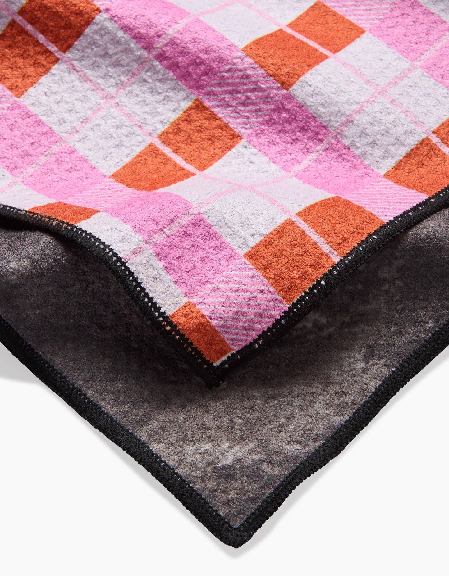 Geometry - Red Pink Plaid