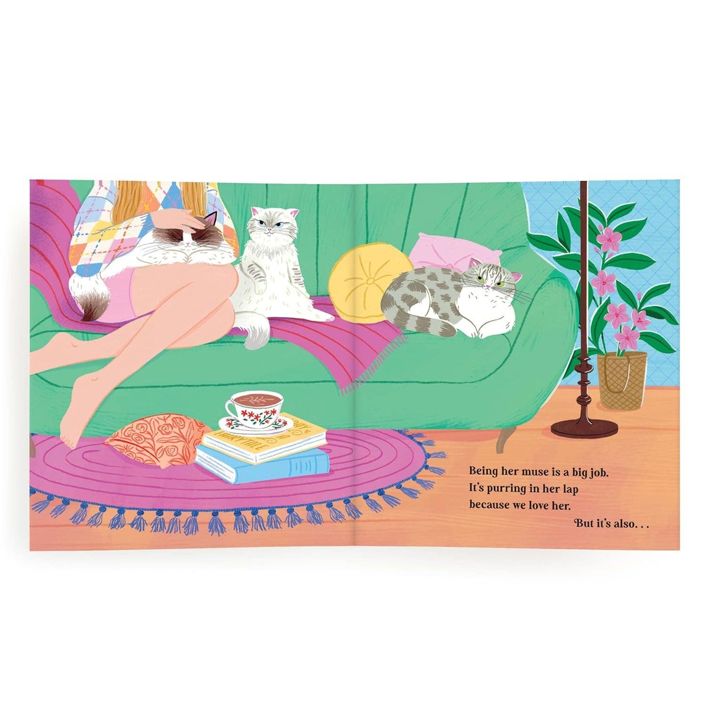 Chronicle Books - Karma Is Three Cats Picture Book